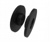 Komplet ( 2 szt ) gumek czarnych , dla uchwytu szkła ROTUL model 46