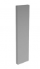 Zaślepka PRAWA/LEWA profilu balustrady szklanej do montażu bocznego Y, aluminium szlif-elox