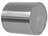 Zaślepka ( 50 mm) dla poręczy drewnianej Ø 42mm , AISI 304 , szlifowana , nierdzewna