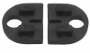 Komplet ( 2 szt ) gumek dla szkła 8 mm , dla uchwytu Model 20