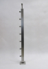 Słupek prawy profil 40 x 40 mm x 960 mm , 7 szt. uchwytów rurki Ø 12 mm , AISI 304 , szlifowany , nierdzewny , do balustrady