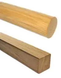 Poręcze drewniane