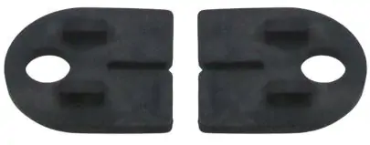Komplet ( 2 szt ) gumek dla szkła 10.76 mm , dla uchwytu Model 22