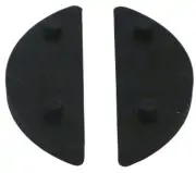 Komplet ( 2 szt ) gumek dla szkła 10 mm , dla uchwytu Model 40/41