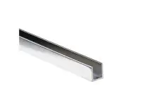 Profil aluminiowy do szkła 10 mm bez uszczelnienia