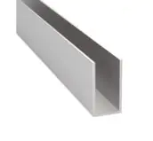 Profil aluminiowy do szkła 8 mm BEZ USZCZELEK